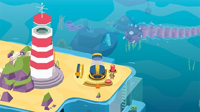 Đối phó với đám kẻ thù dưới nước và nhiều mối đe dọa khác trong Down in Bermuda game