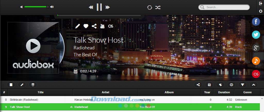 Trình chơi nhạc AudioBox