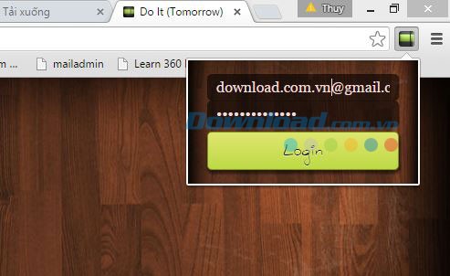 Đăng nhập nhanh chóng