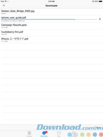 Download nhiều thread