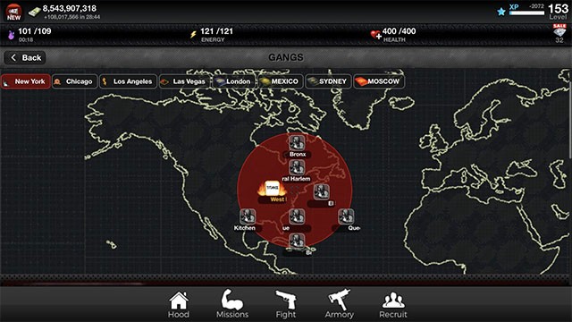 Hoàn thành nhiệm vụ tại các thành phố