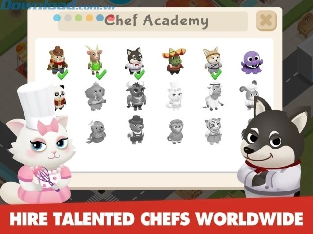 Thuê những đầu bếp nổi tiếng thế giới