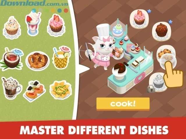 Tạo ra vô số món ăn khác nhau