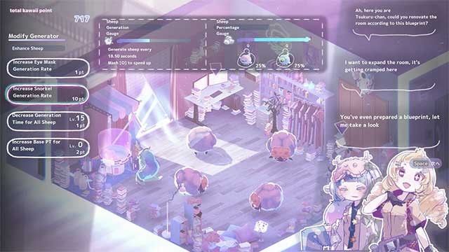 Bắt cừu và thả chúng ra ngoài cửa sổ để ghi điểm