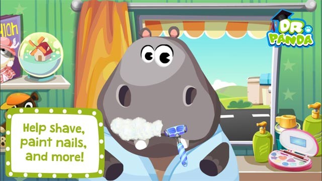 Giúp cạo râu, sơn móng và nhiều hoạt động làm đẹp khác