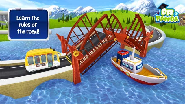 Học luật giao thông với gấu trúc Dr. Panda