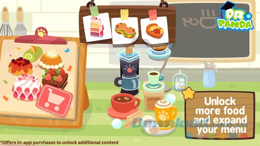 Mở khóa công thức, món ăn mới