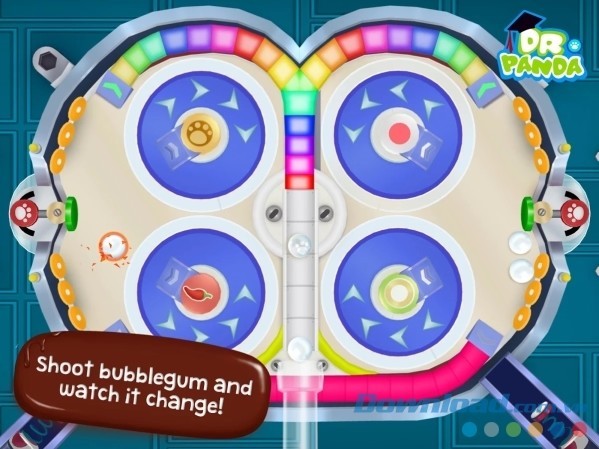 Dr. Panda Candy Factory cho Android giới thiệu quy trình làm kẹo dẻo và kẹo cao su