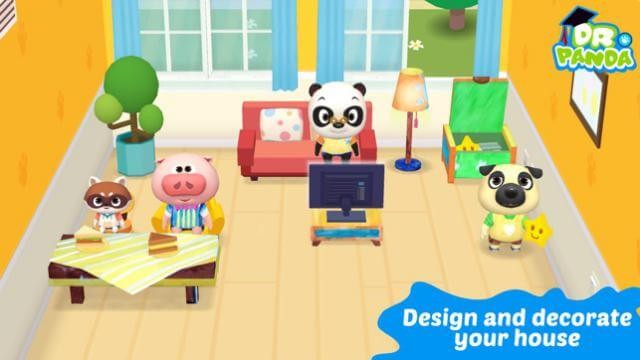 Thiết kế ngôi nhà của bạn với ứng dụng và bộ đồ chơi Dr. Panda Plus: Home Designer