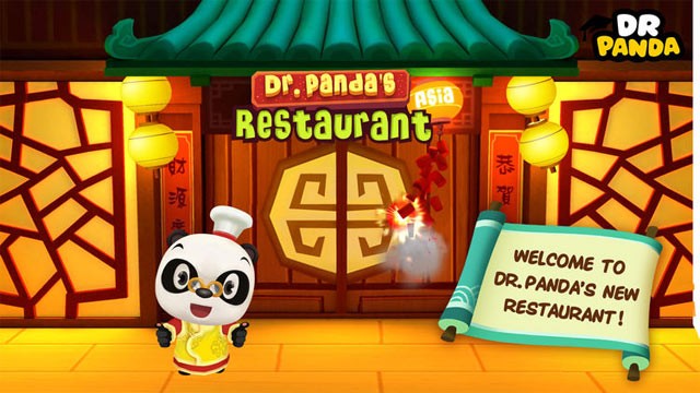 Chào mừng bé đến với nhà hàng chuyên bán món ăn Châu Á - Dr. Panda Restaurant Asia