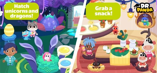 Ấp nở trứng rồng, kỳ lân và nhiều loài động vật khác