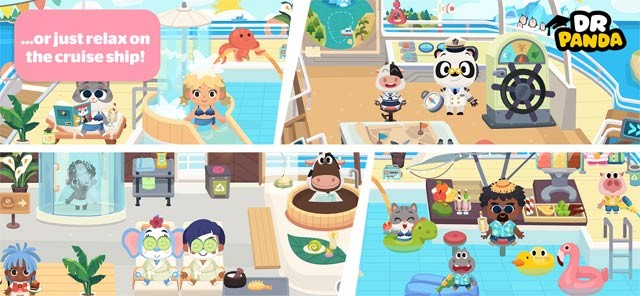 Nghỉ ngơi trên du thuyền