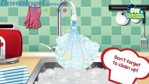 đừng quên dọn dẹp sau khi nấu xong nhé