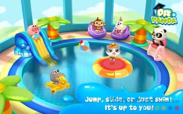 Hồ bơi tuyệt đẹp của Dr. Panda's Swimming Pool cho Android