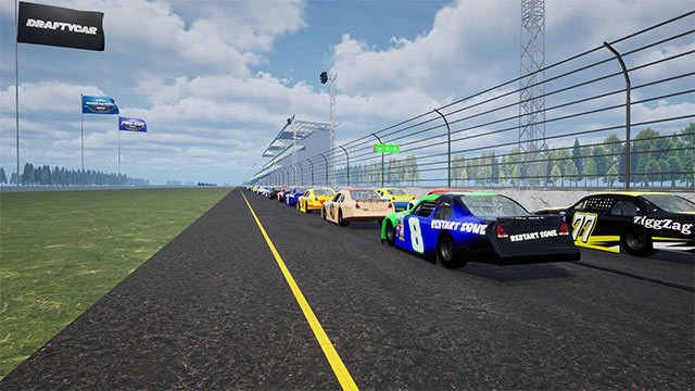 Cạnh tranh với 43 đối thủ trong Drafty Car 2