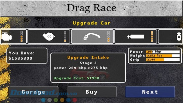 Nâng cấp cho các bộ phận của xe