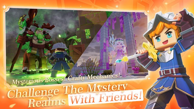 Thách thức các khu vực bí ẩn cùng với bạn bè