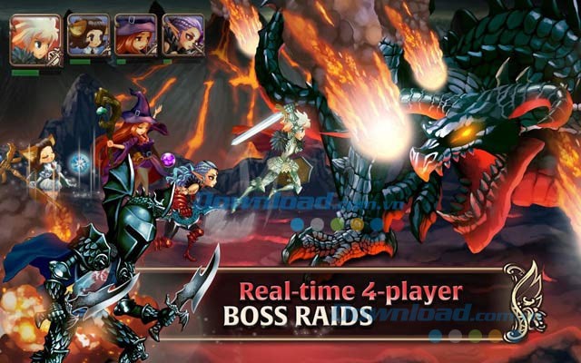 Raid boss trong thời gian thực