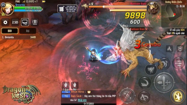 Hệ thống boss Dragon Nest VNG