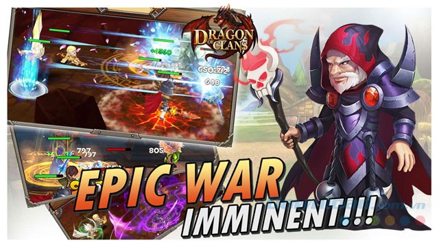 Game chiến thuật Dragon of Clans