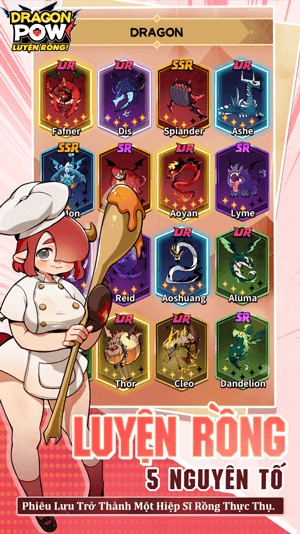 Luyện Rồng 5 Nguyên Tố
