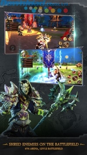 Hạ gục kẻ thù trên chiến trường