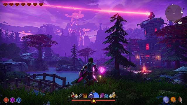 Tiêu diệt quái vật và thanh tẩy vùng đất