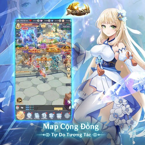 Bản đồ cộng đồng cực rộng, cực xôm