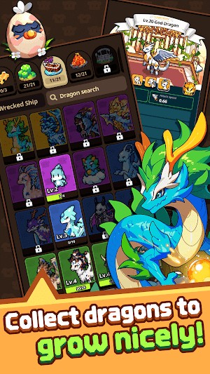 Thu thập rồng để phát triển