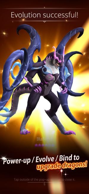 Tiến hóa và nâng cấp sức mạnh cho rồng