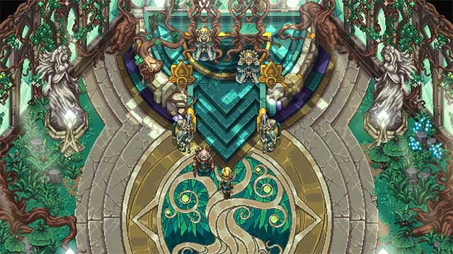 Khám phá ngục tối, nâng cấp anh hùng, thu thập vật phẩm