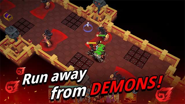 Bạn có thể dụ những con quái vật vào bẫy để giết chúng