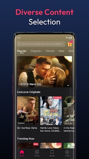 Lựa chọn nội dung đa dạng