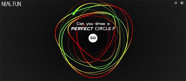 Draw a Perfect Circle sẽ kiểm tra kỹ năng vẽ vòng tròn của bạn