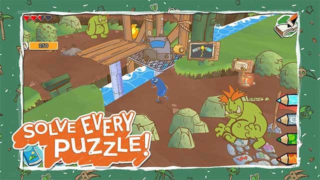 Giải các câu đố hài hước và đánh bại những con quái vật xảo quyệt