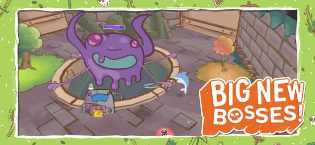 Đối mặt với trùm khổng lồ