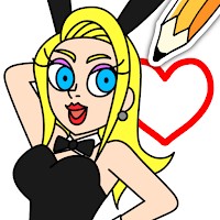 Draw Happy Beauty cho Android - Tải game giải đố vẽ cô nàng xinh đẹp