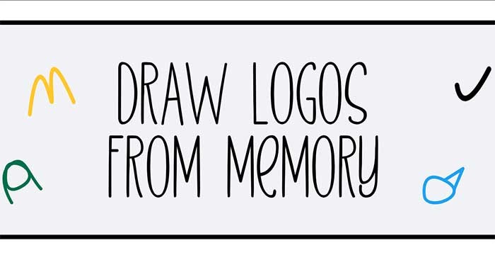 Thử thách trí nhớ và tài năng hội họa của bạn trong Draw Logos From Memory game
