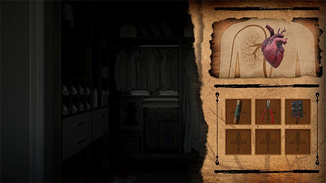 Thu thập item để đặt bẫy, giải đố và nỗ lực thoát khỏi biệt thự ma ám