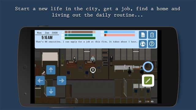 Bắt đầu một cuộc sống mới trong thành phố...