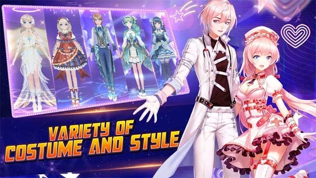 Game Dream Dance Online có rất nhiều bộ trang phục thời thượng để lựa chọn