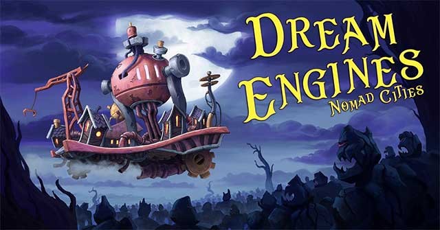 Dream Engines là game xây dựng kết hợp sinh tồn trong thành phố bay