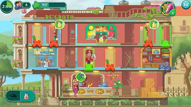 Quản lý quầy lễ tân, hướng dẫn nhân viên, bố trí phòng, trang trí khách sạn,...