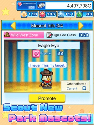 Chọn linh vật cho công viên của bạn