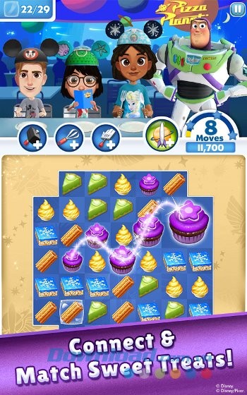 Gameplay đơn giản của Dream Treats