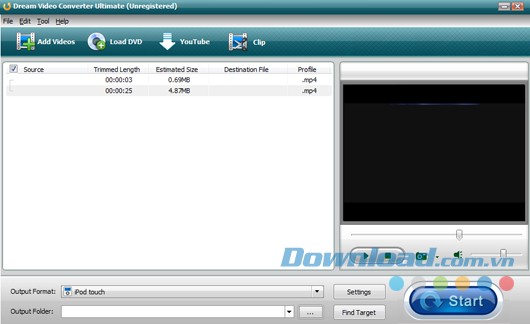 Dream Video Converter Ultimate