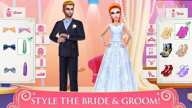 Chọn lễ phục cho câu dâu và chú rể với một bộ sưu tập thời trang đồ sộ