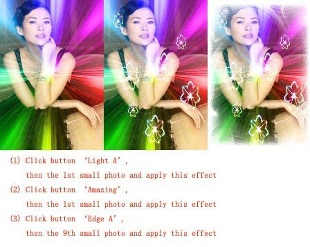 DreamLight Photo Editor có nhiều hiệu ứng độc đáo