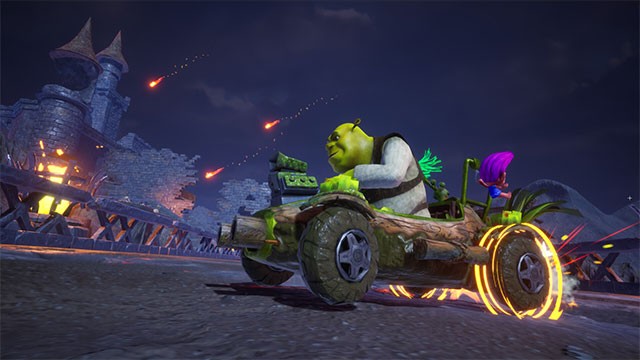 Đua xe cùng những nhân vật hoạt hình được yêu thích trong game DreamWorks All-Star Kart Racing