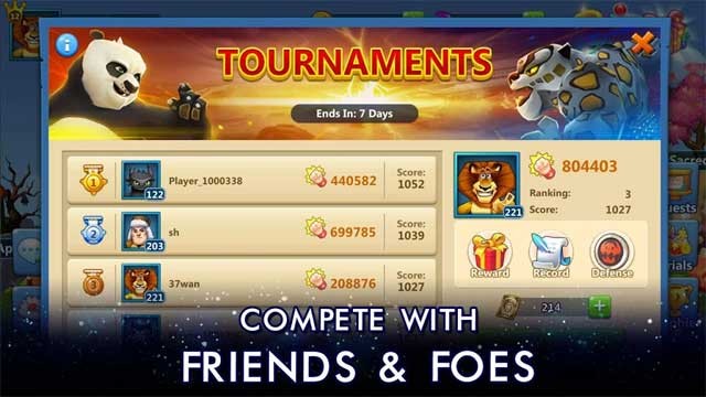 Sát cánh cùng người chơi trên toàn thế giới và chống lại kẻ thù xấu xa